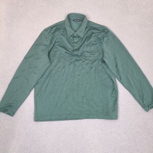 Axist‎ Polo Shirt Mens XL Green Casual Preppy Golf Pullover Collared